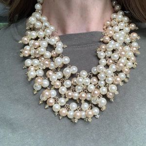 Stella & Dot Stacked Pearl Necklace